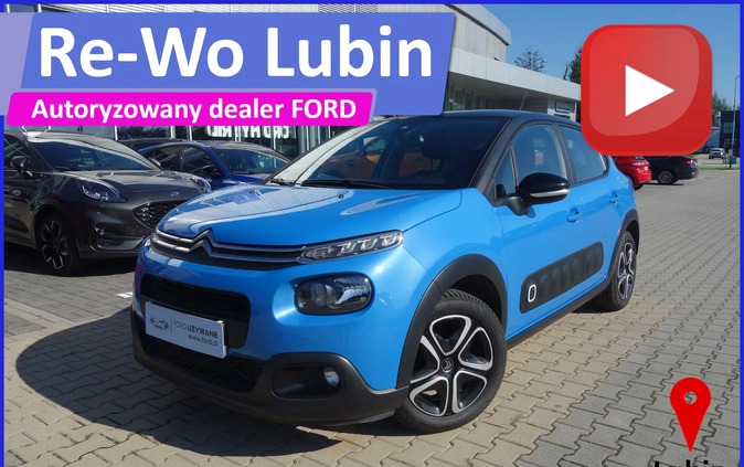 samochody osobowe Citroen C3 cena 46900 przebieg: 80145, rok produkcji 2019 z Piła